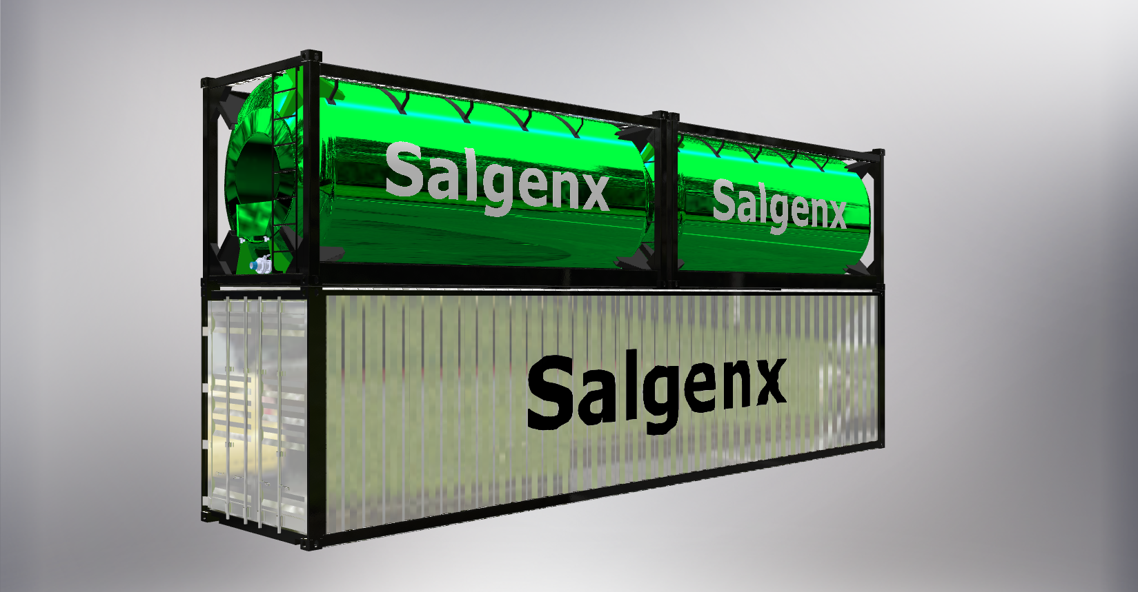 The Salgenx S3000 stores 3MW of energy with less footprint than the Capstone Turbine C1000