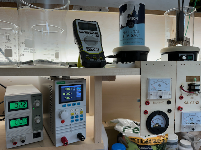 Mini lab testing meters