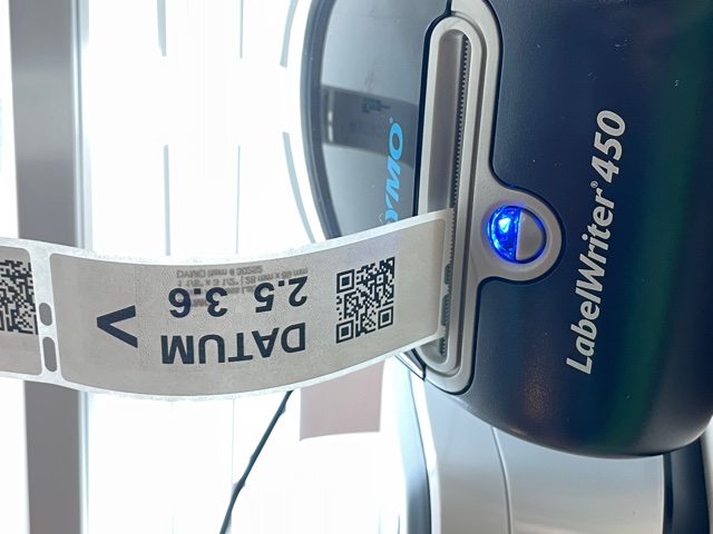 Using QR codes is good for machines, pdf, and websites for quick access to sites.