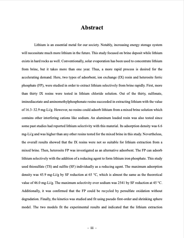 lithium-extraction-from-brine-using-ion-resin-003